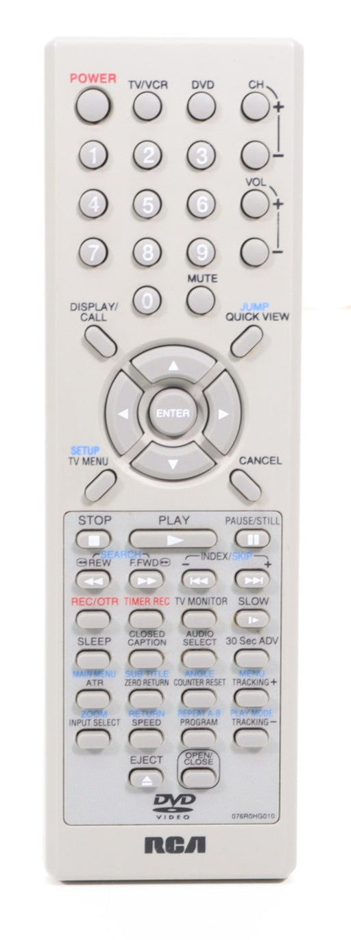 RCA 076R0HG010 Remote Control for TV VCR DVD Combo 20F501TDV 24F501TDV-Remote Controls-SpenCertified-vintage-refurbished-electronics