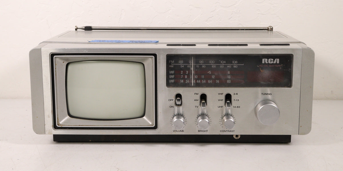 Télévision Portable Vintage Audiosonic TC 946F – TV, Radio Et Réveil – 5 Pouces