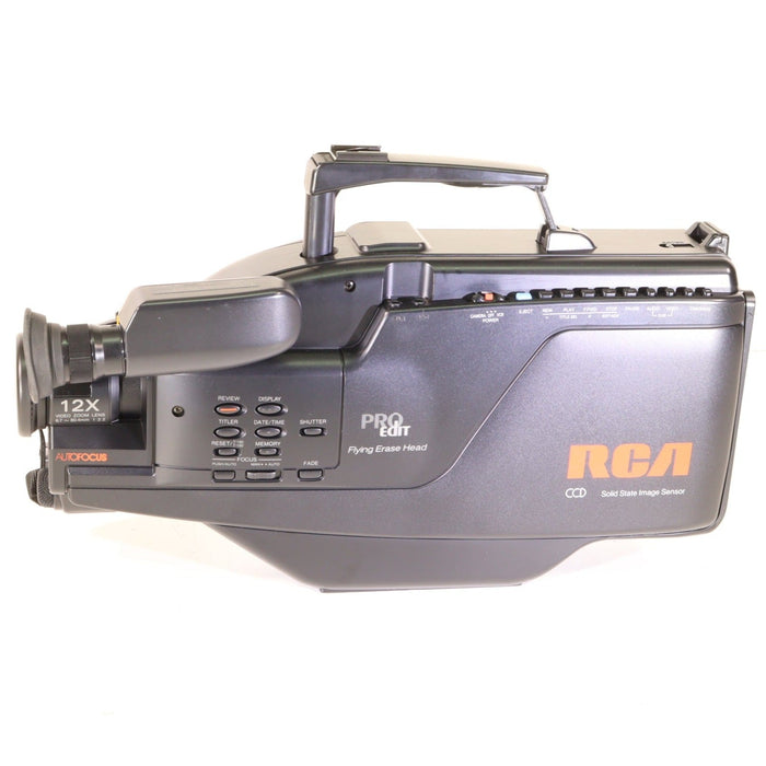 RCA CC412 VHS Camcorder Bundle with Carrying Case (NO POWER SUPPLY) (UNTESTED)-Video Cameras-SpenCertified-vintage-refurbished-electronics