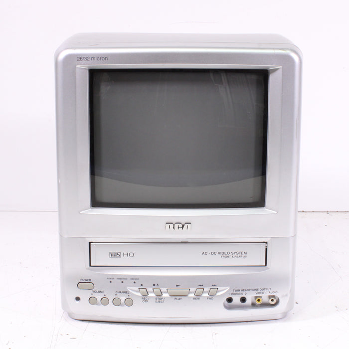 RCA T09085 9" CRT TV/VCR Combo Built-In VHS Retro Portable (2001)-Televisions-SpenCertified-vintage-refurbished-electronics