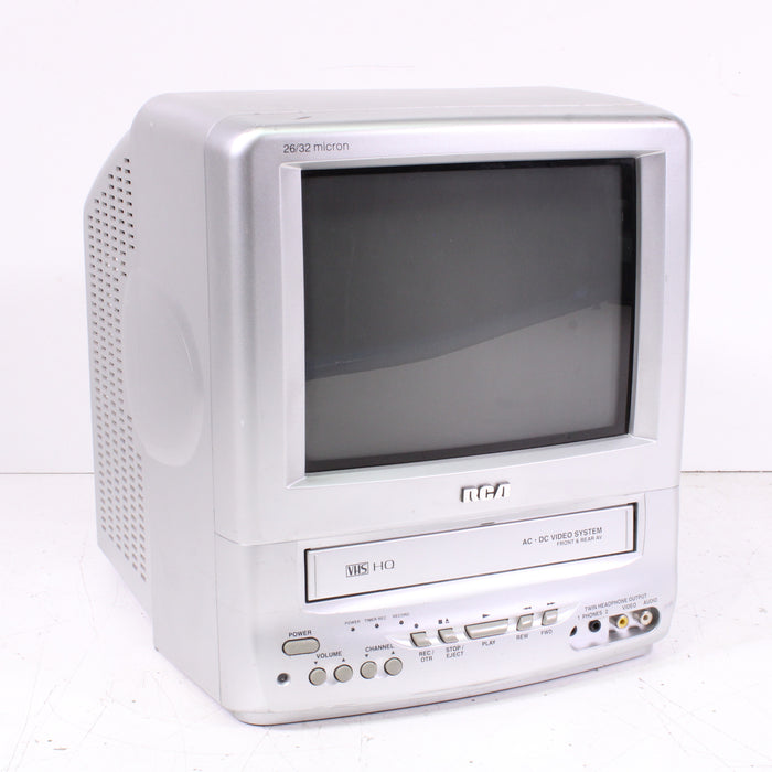 RCA T09085 9" CRT TV/VCR Combo Built-In VHS Retro Portable (2001)-Televisions-SpenCertified-vintage-refurbished-electronics
