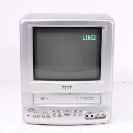 RCA T09085 9" CRT TV/VCR Combo Built-In VHS Retro Portable (2001)-Televisions-SpenCertified-vintage-refurbished-electronics