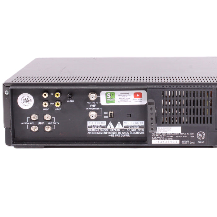 RCA VPT290 VHS Video Cassette Recorder VCR Player Hi-Fi Stereo-VCRs-SpenCertified-vintage-refurbished-electronics