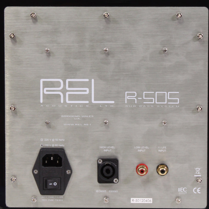 REL Acoustics R-505 Subwoofer High-Performance Sub-Bass System-Speakers-SpenCertified-vintage-refurbished-electronics