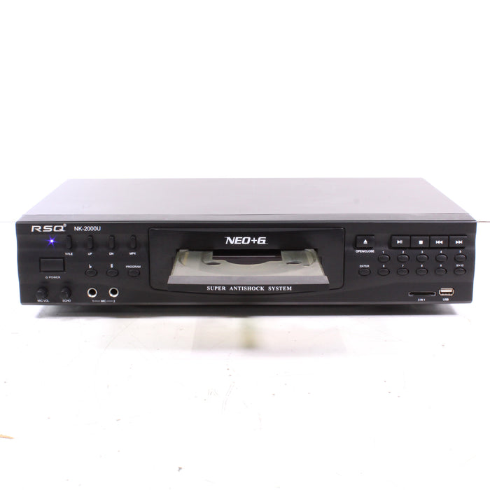 RSQ NK-2000U NEO+6 Multi-Format Karaoke Player 5.1 Surround Sound (NO REMOTE)-Karaoke Systems-SpenCertified-vintage-refurbished-electronics