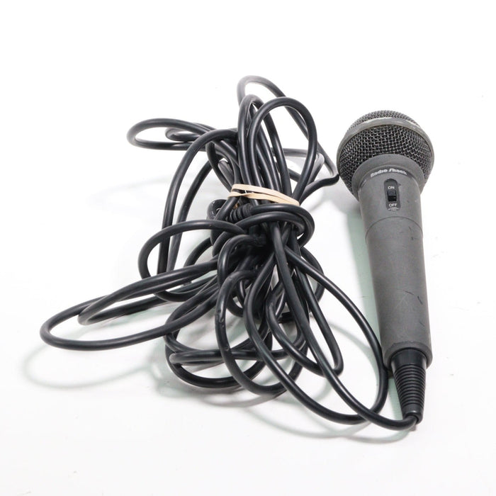 Radio Shack 33-3005 Unidirectional Dynamic Microphone-Microphones-SpenCertified-vintage-refurbished-electronics