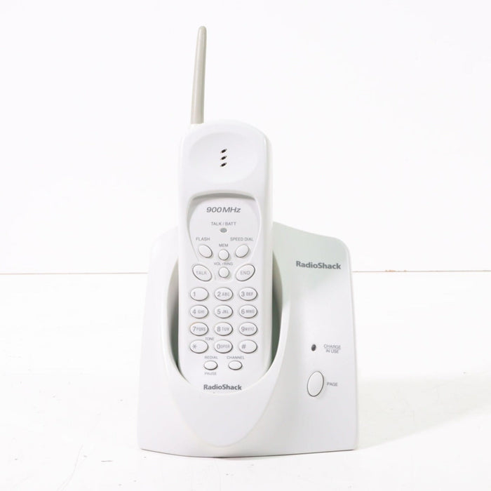 Radio Shack 43-3533 900MHZ Cordless Table Wall Phone White-Phones-SpenCertified-vintage-refurbished-electronics