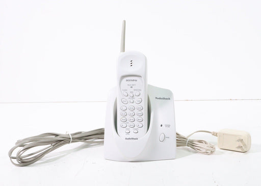 Radio Shack 43-3533 900MHZ Cordless Table Wall Phone White-Phones-SpenCertified-vintage-refurbished-electronics