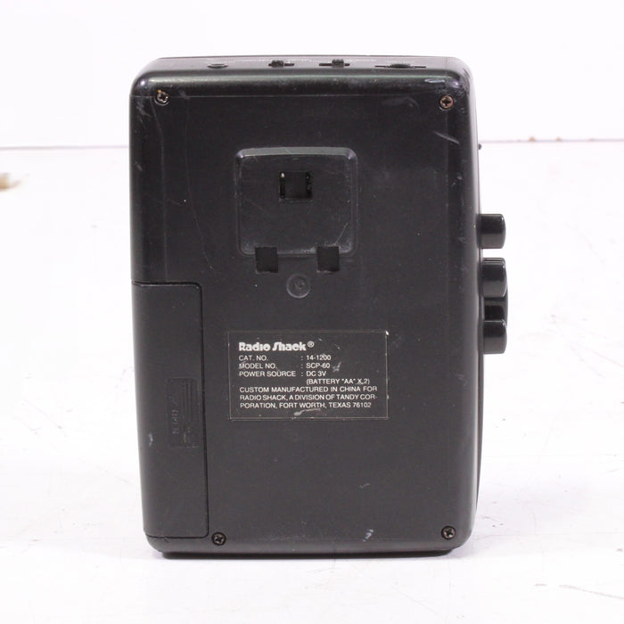 Radio Shack SCP-60 Stereo Cassette Player Compact Walkman-Style Portable-Cassette Players & Recorders-SpenCertified-vintage-refurbished-electronics