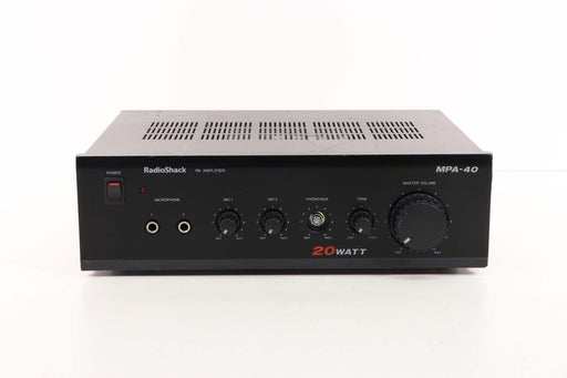 RadioShack MPA-40 20 watt PA Amplifier-Audio Amplifiers-SpenCertified-vintage-refurbished-electronics