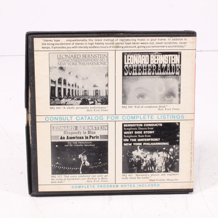 Ravel: Boléro, La Valse, Rapsodie Espagnole / Debussy: Prélude to the Afternoon of a Faun Reel to Reel Tape 7" 1/4" 7½ IPS Columbia Stereo Tape-Reel-to-Reel Tape-SpenCertified-vintage-refurbished-electronics