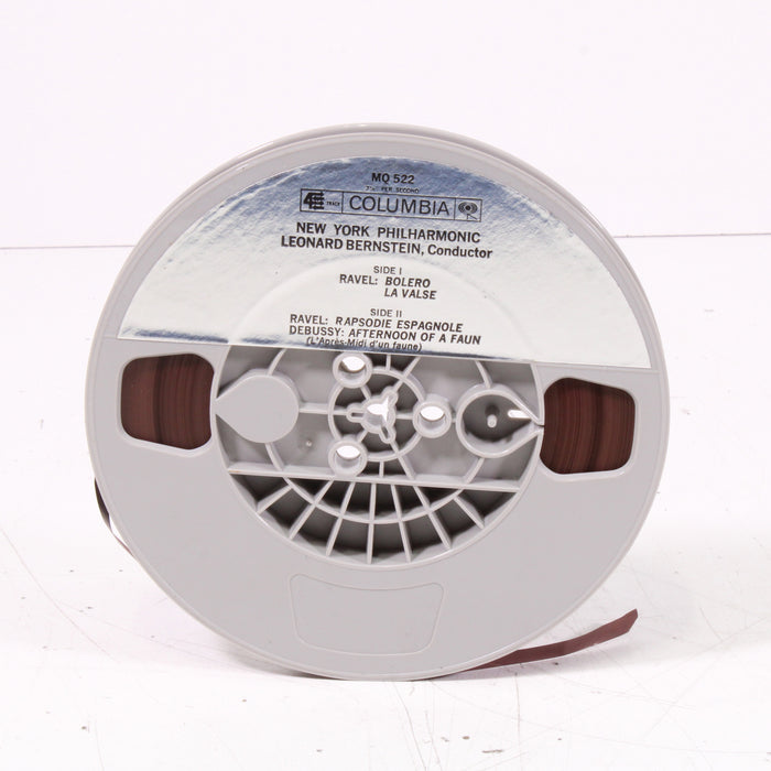 Ravel: Boléro, La Valse, Rapsodie Espagnole / Debussy: Prélude to the Afternoon of a Faun Reel to Reel Tape 7" 1/4" 7½ IPS Columbia Stereo Tape-Reel-to-Reel Tape-SpenCertified-vintage-refurbished-electronics