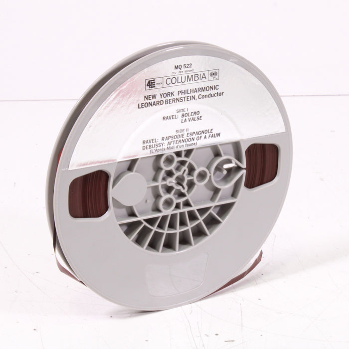 Ravel: Boléro, La Valse, Rapsodie Espagnole / Debussy: Prélude to the Afternoon of a Faun Reel to Reel Tape 7" 1/4" 7½ IPS Columbia Stereo Tape-Reel-to-Reel Tape-SpenCertified-vintage-refurbished-electronics