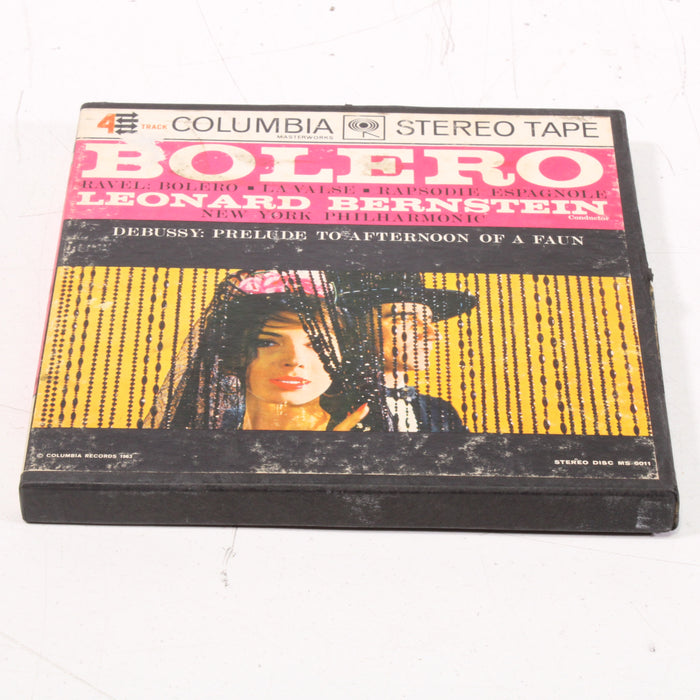 Ravel: Boléro, La Valse, Rapsodie Espagnole / Debussy: Prélude to the Afternoon of a Faun Reel to Reel Tape 7" 1/4" 7½ IPS Columbia Stereo Tape-Reel-to-Reel Tape-SpenCertified-vintage-refurbished-electronics