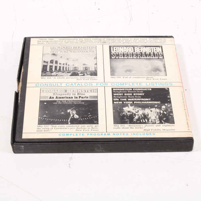 Ravel: Boléro, La Valse, Rapsodie Espagnole / Debussy: Prélude to the Afternoon of a Faun Reel to Reel Tape 7" 1/4" 7½ IPS Columbia Stereo Tape-Reel-to-Reel Tape-SpenCertified-vintage-refurbished-electronics