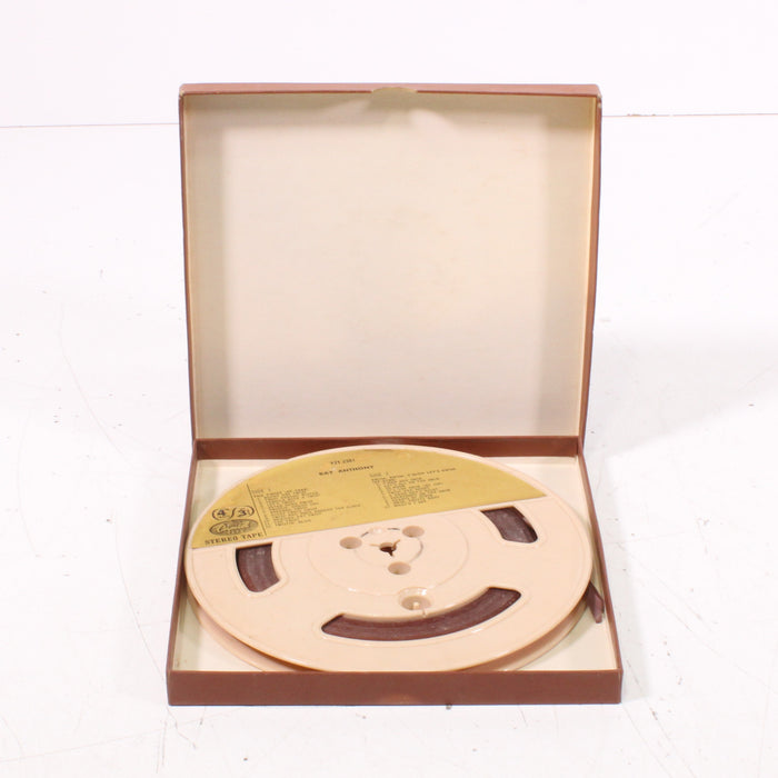 Ray Anthony – The Twist and Swim / Swim, C’mon Let’s Swim Reel to Reel Tape 7" 1/4" 7½ IPS Capitol Records-Reel-to-Reel Tape-SpenCertified-vintage-refurbished-electronics