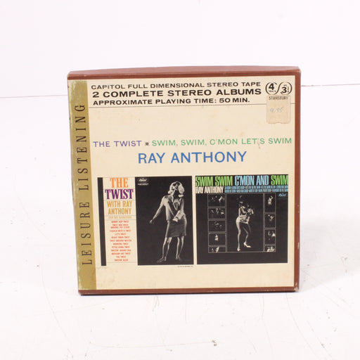 Ray Anthony – The Twist and Swim / Swim, C’mon Let’s Swim Reel to Reel Tape 7" 1/4" 7½ IPS Capitol Records-Reel-to-Reel Tape-SpenCertified-vintage-refurbished-electronics