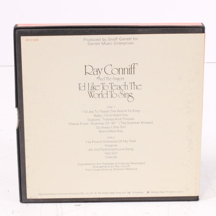 Ray Conniff – I’d Like to Teach the World to Sing Reel to Reel Tape 7" 1/4" 7½ IPS Columbia Stereo Tape-Reel-to-Reel Tape-SpenCertified-vintage-refurbished-electronics