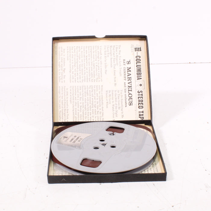 Ray Conniff -’S Marvelous Reel to Reel Tape 7" 1/4" 7½ IPS Columbia Stereo Tape Vintage Pop Instrumental-Reel-to-Reel Tape-SpenCertified-vintage-refurbished-electronics
