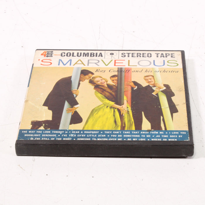 Ray Conniff -’S Marvelous Reel to Reel Tape 7" 1/4" 7½ IPS Columbia Stereo Tape Vintage Pop Instrumental-Reel-to-Reel Tape-SpenCertified-vintage-refurbished-electronics
