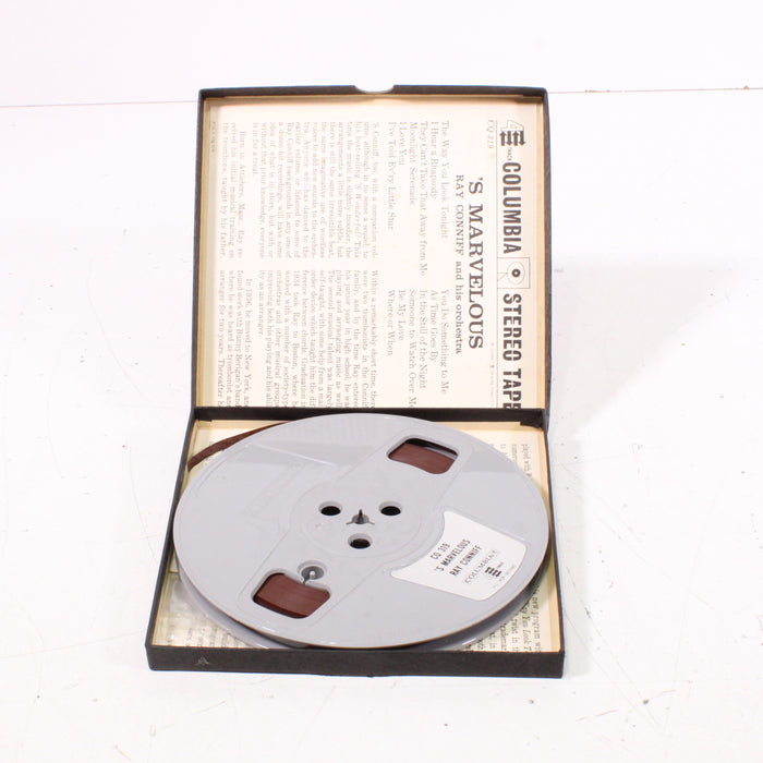 Ray Conniff -’S Marvelous Reel to Reel Tape 7" 1/4" 7½ IPS Columbia Stereo Tape Vintage Pop Instrumental-Reel-to-Reel Tape-SpenCertified-vintage-refurbished-electronics