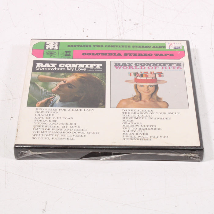 Ray Conniff – Somewhere My Love & World of Hits – Contains Two Complete Stereo Albums Reel to Reel Tape 7" 1/4" 7½ IPS Columbia Stereo Tape-Reel-to-Reel Tape-SpenCertified-vintage-refurbished-electronics