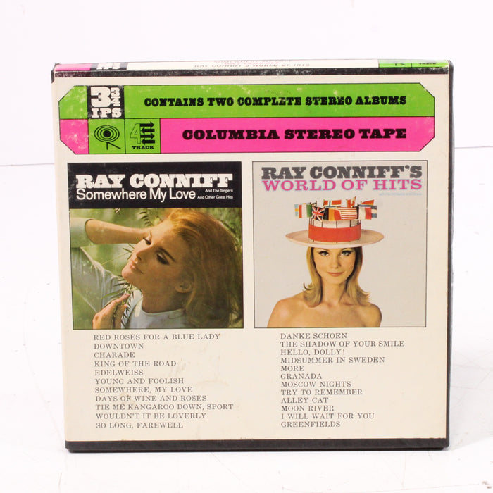 Ray Conniff – Somewhere My Love & World of Hits Reel to Reel Tape 7" 1/4" 7½ IPS Columbia Stereo Tape-Reel-to-Reel Tape-SpenCertified-vintage-refurbished-electronics