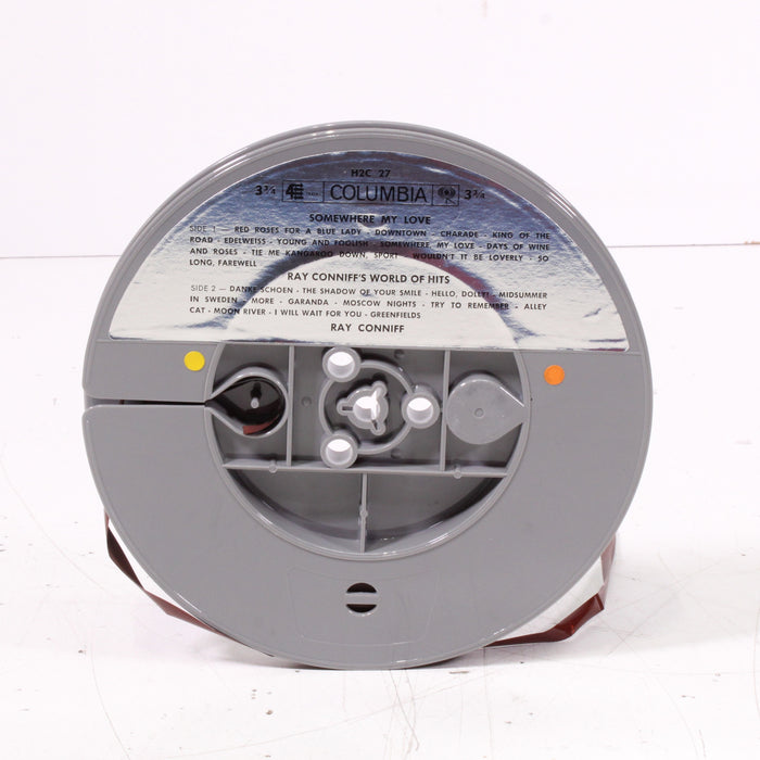 Ray Conniff – Somewhere My Love & World of Hits Reel to Reel Tape 7" 1/4" 7½ IPS Columbia Stereo Tape-Reel-to-Reel Tape-SpenCertified-vintage-refurbished-electronics