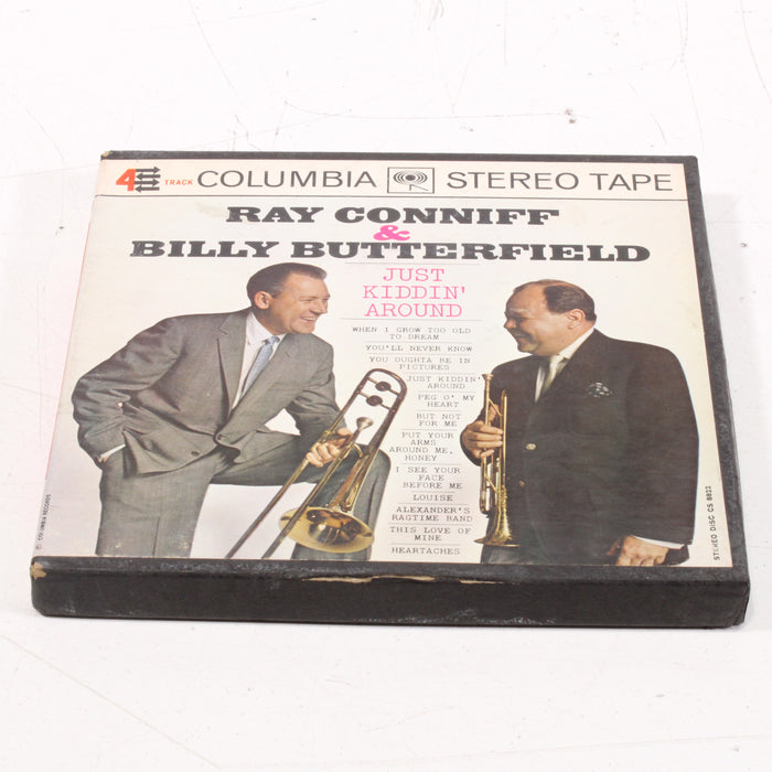 Ray Conniff and Billy Butterfield – Just Kiddin’ Around Reel to Reel Tape 7" 1/4" 7½ IPS Columbia Stereo Tape-Reel-to-Reel Tape-SpenCertified-vintage-refurbished-electronics