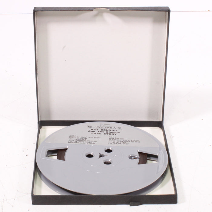 Ray Conniff and The Singers – Love Story – Reel to Reel Tape 7" 1/4" 7½ IPS Columbia Stereo Tape Vintage Romantic Pop-Reel-to-Reel Tape-SpenCertified-vintage-refurbished-electronics