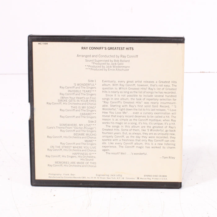 Ray Conniff’s Greatest Hits – Reel to Reel Tape 7" 1/4" 7½ IPS Columbia Stereo Tape Classic Easy Listening Collection-Reel-to-Reel Tape-SpenCertified-vintage-refurbished-electronics