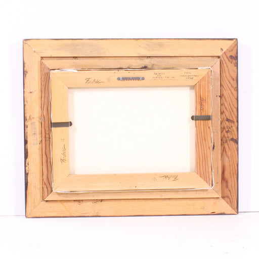 Ray Lamar Winter Cabin Landscape Painting (1981)-Painting-SpenCertified-vintage-refurbished-electronics