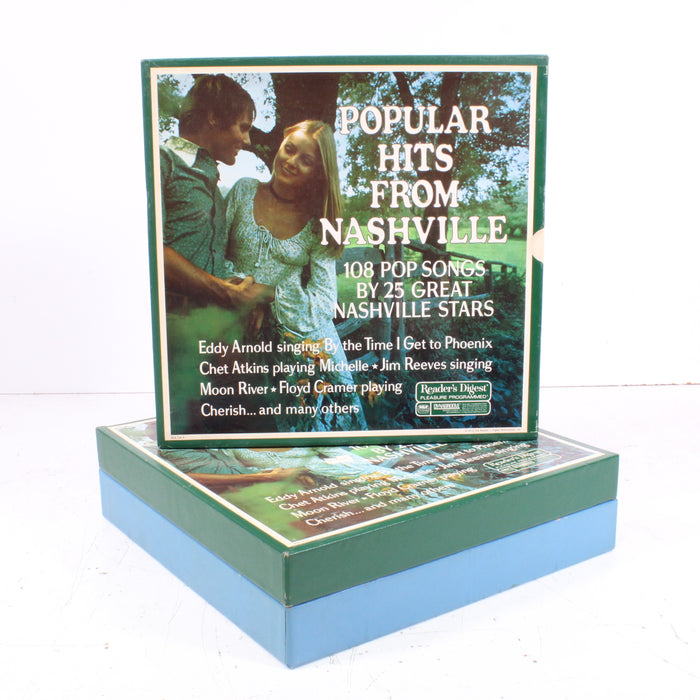 Reader’s Digest Vinyl Record Bundle – Popular Hits from Nashville & All-Time Broadway Hit Parade (3 Box Set Collection)-Turntable Accessories-SpenCertified-vintage-refurbished-electronics