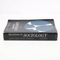 Readings in Sociology 3rd Edition by Schuler, Hoult, Gibson, Brookover Paperback Book (1967)