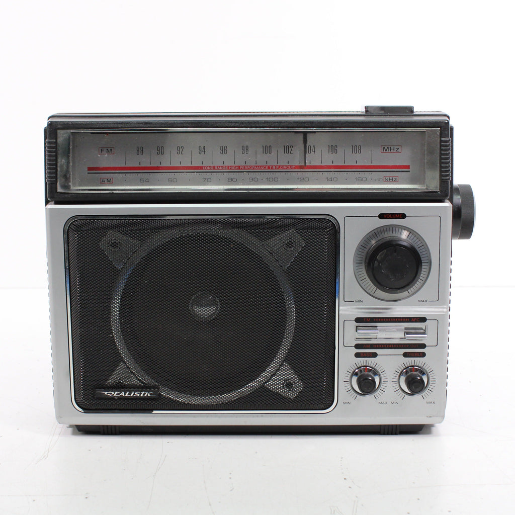 Realistic 12-650A Vintage Portable AM FM Radio