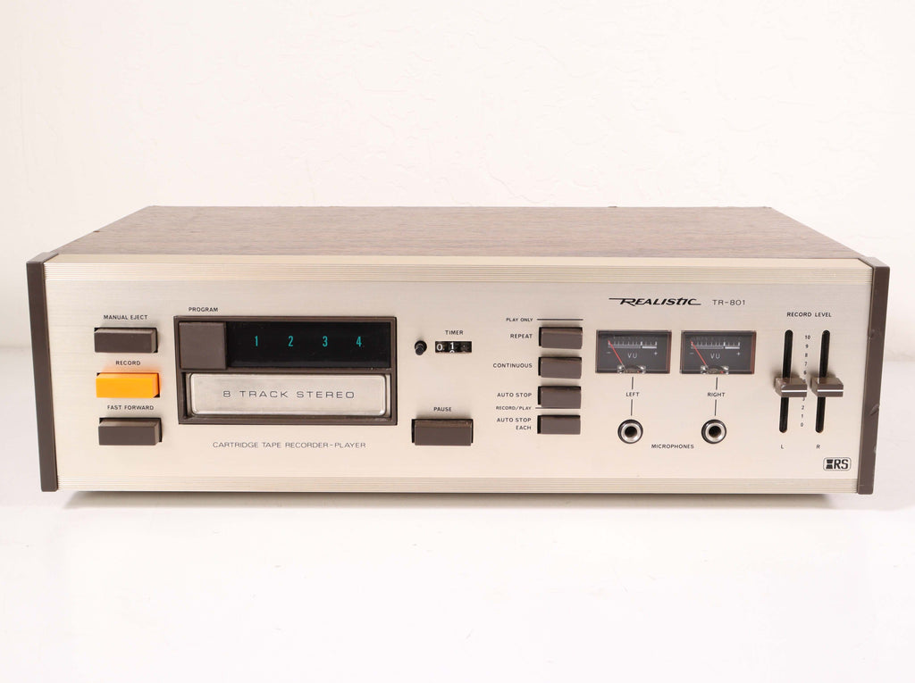 Lecteur/enregistreur 8 Pistes Realistic TR-801 - Home Deck Stéréo - Vintage