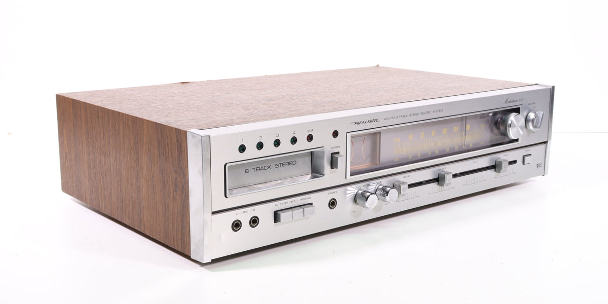 Realistic 14-931 Modulaire 838 AM FM 8-Track Stereo Record System