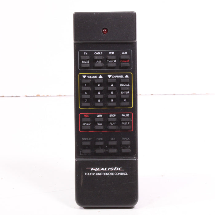 Realistic 15-1904B 4-in-1 Universal Remote Control for TV/Audio System-Remote Controls-SpenCertified-vintage-refurbished-electronics
