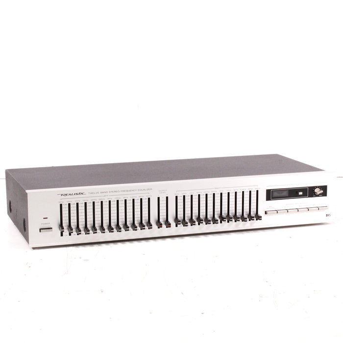 Realistic 31-2009 12-Band Stereo Frequency Equalizer (1985)-Equalizers-SpenCertified-vintage-refurbished-electronics