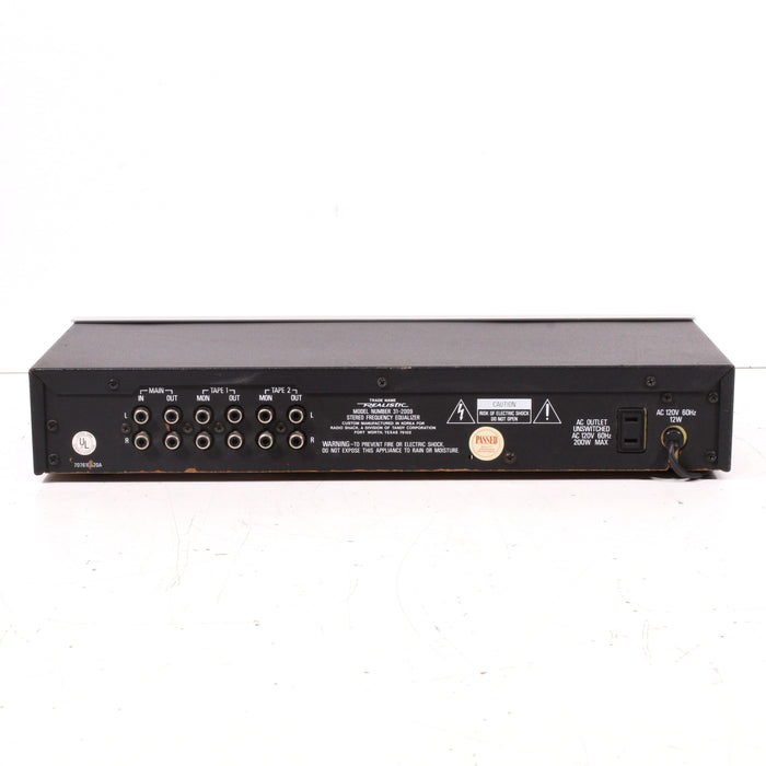 Realistic 31-2009 12-Band Stereo Frequency Equalizer (1985)-Equalizers-SpenCertified-vintage-refurbished-electronics