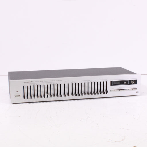 Realistic 31-2010 Stereo Frequency Equalizer 12 Band EQ Silver Face (1985-86)-Equalizers-SpenCertified-vintage-refurbished-electronics