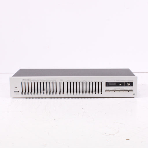 Realistic 31-2010 Stereo Frequency Equalizer 12 Band EQ Silver Face (1985-86)-Equalizers-SpenCertified-vintage-refurbished-electronics