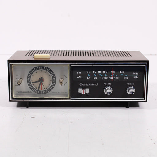 Realistic Chronomatic-3 12-1485 Vintage AM/FM Stereo Alarm Clock Radio-Radios-SpenCertified-vintage-refurbished-electronics
