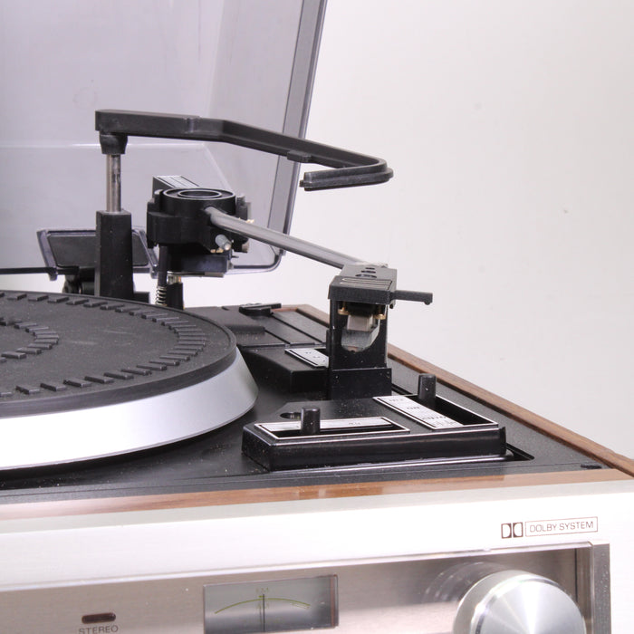 Realistic Clarinette 110 AM/FM Stereo Cassette Deck Turntable Music System-Cassette Players & Recorders-SpenCertified-vintage-refurbished-electronics