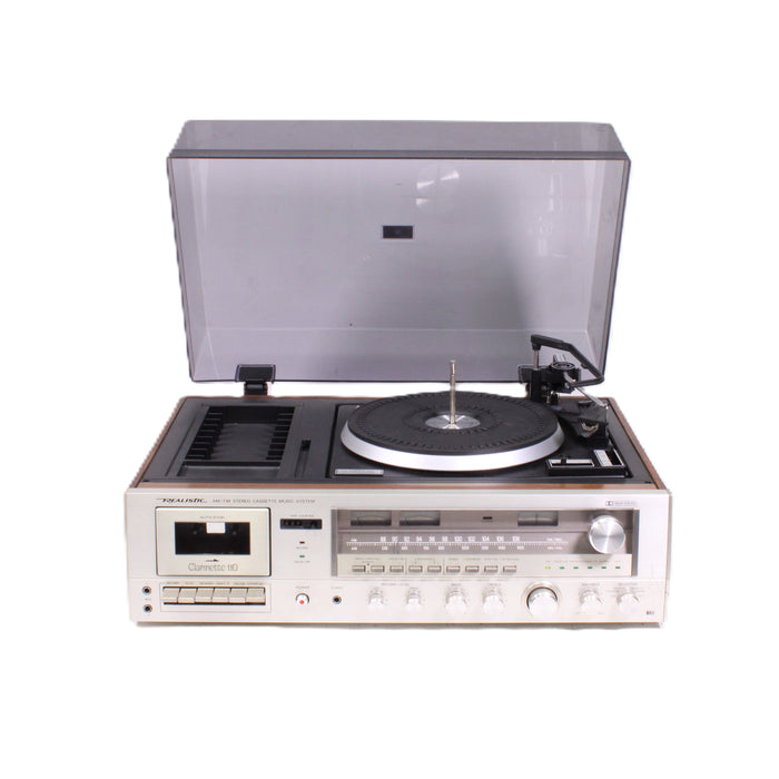 Realistic Clarinette 110 AM/FM Stereo Cassette Deck Turntable Music System-Cassette Players & Recorders-SpenCertified-vintage-refurbished-electronics