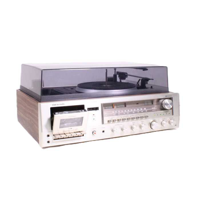 Realistic Clarinette 110 AM/FM Stereo Cassette Deck Turntable Music System-Cassette Players & Recorders-SpenCertified-vintage-refurbished-electronics