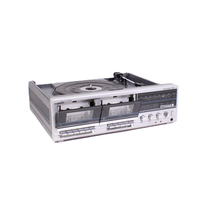 Realistic Clarinette 122 AM/FM Stereo Phono Dual Cassette Turntable Music System-Cassette Players & Recorders-SpenCertified-vintage-refurbished-electronics