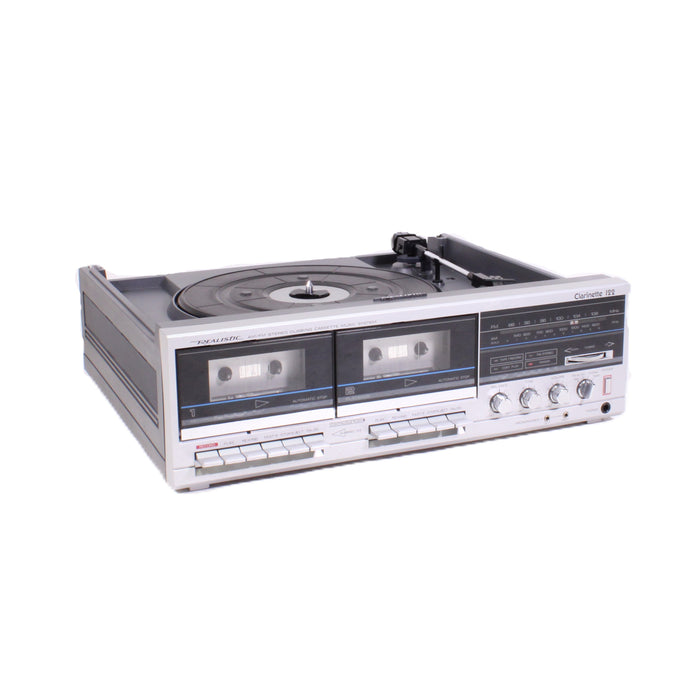Realistic Clarinette 122 AM/FM Stereo Phono Dual Cassette Turntable Music System-Cassette Players & Recorders-SpenCertified-vintage-refurbished-electronics