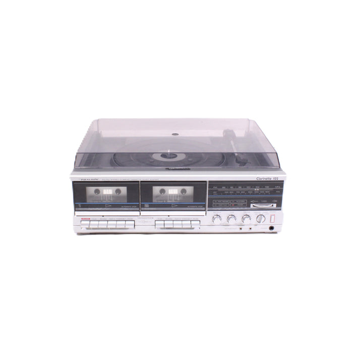 Realistic Clarinette 122 AM/FM Stereo Phono Dual Cassette Turntable Music System-Cassette Players & Recorders-SpenCertified-vintage-refurbished-electronics
