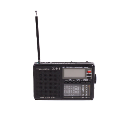 Realistic DX-343 Portable World Band Radio Receiver (ORIGINAL BOX)-Radios-SpenCertified-vintage-refurbished-electronics